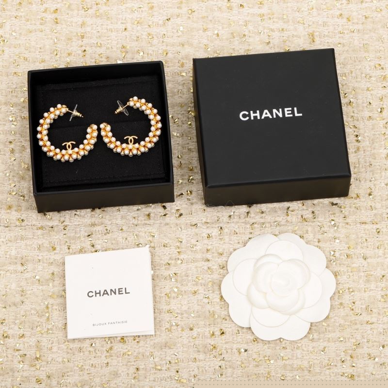 Ch*el earrings